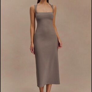 Meshki Frida Crepe Midi Dress